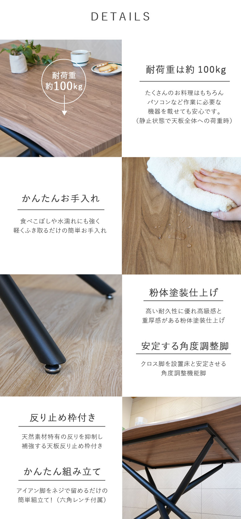 木製 光沢 ちゃぶ台 曲線脚 1枚板 196dt-t-ashi_3.jpg